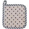 Clayre & Eef BBF45K Potholder Child 16x16 cm Beige - Blue