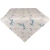 Clayre & Eef BBF65 Table Runner 50x160 cm Beige - Blue