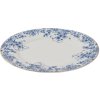 Clayre & Eef BFLDP Small Plate Ø 21x2 cm Blue Breakfast Plate