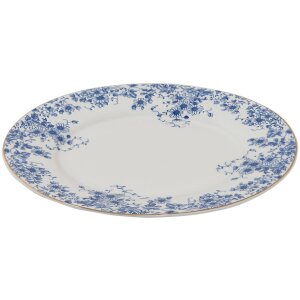 Clayre & Eef BFLFP Large Plate Ø 26x2 cm Blue...