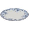 Clayre & Eef BFLFP Large Plate Ø 26x2 cm Blue Dinner Plate