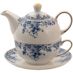 Clayre & Eef BFLTEFO Tea Set 16x15x15 cm - 400 ml -...