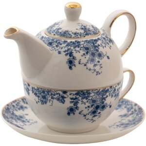 Clayre & Eef BFLTEFO Tea Set 16x15x15 cm - 400 ml -...