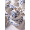 Clayre & Eef BFLTEFO Tea Set 16x15x15 cm - 400 ml - 250 ml Blue