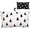 Clayre & Eef BWX36-1 Cushion Cover 30x50 cm White - Black