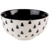 Clayre & Eef BWXBO Bowl Ø 14x7 cm - 500 ml Beige - Black Soup Bowl