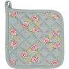 Clayre & Eef CHB45 Pot Holder 20x20 cm Green