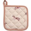 Clayre & Eef DHL45K Potholder Child 16x16 cm Beige