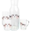 Clayre & Eef DHLGL0005 Carafe Ø 9x25 cm - 1000 ml