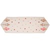 Clayre & Eef FAS65 Table Runner 50x160 cm Beige - Pink