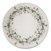 Clayre & Eef FWDP Small Plate Ø 21x2 cm Green Breakfast Plate