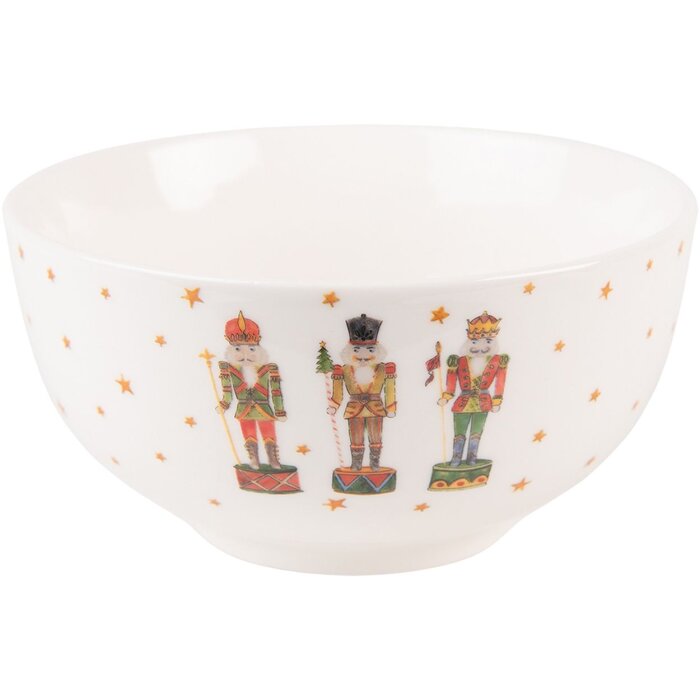 Clayre & Eef HLCBO Bowl Ø 14x7 cm - 500 ml Beige