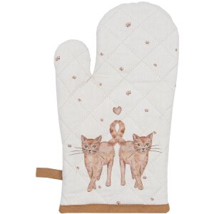 Clayre & Eef KCS44K Oven Glove Child 12x21 cm