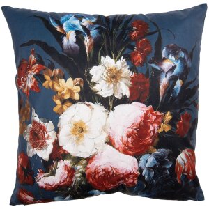 Clayre & Eef KT021.308 Cushion Cover 45x45 cm Blue - Red