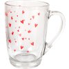 Clayre & Eef LBSGL0007 Tea Glass 11x8x11 cm - 300 ml Red