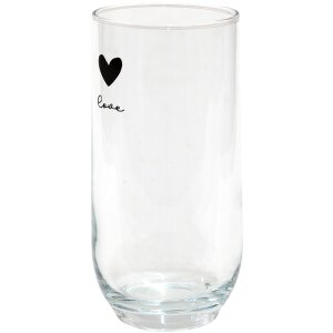 Clayre & Eef LBSGL0009 Drinking Glass Ø 6x14...