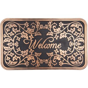 Clayre & Eef MC225 Door Mat 75x45x1 cm Copper...