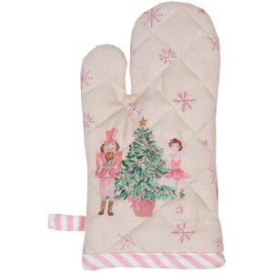 Clayre & Eef PNC44K Oven Glove Child 12x21 cm Beige -...