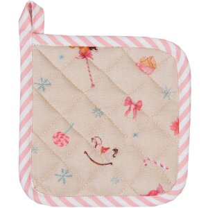 Clayre & Eef PNC45K Potholder Child 16x16 cm Beige -...