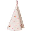 Clayre & Eef PNC48 Kitchen Towel Ø 80 cm Beige - Pink