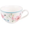 Clayre & Eef PPOKS Coffee Cup and Saucer 12x8x10 cm - Ø 15x2 cm - 230 ml