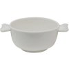 Clayre & Eef WINBO Bowl 14x10x5 cm - 150 ml White Soup Bowl