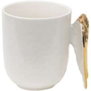 Clayre & Eef WINMU Mug 11x9x10 cm - 350 ml White