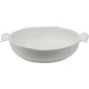 Clayre & Eef WINPS Bowl 27x22x5 cm White Serving Bowl