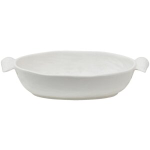 Clayre & Eef WINPSO Oval Bowl 26x14x5 cm White...