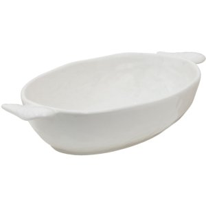 Clayre & Eef WINPSO Oval Bowl 26x14x5 cm White...