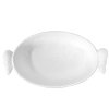 Clayre & Eef WINPSO Oval Bowl 26x14x5 cm White Serving Bowl