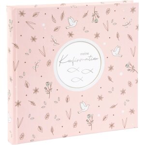 Goldbuch Photo Album Confirmation Fiducia peach 25x25 cm...