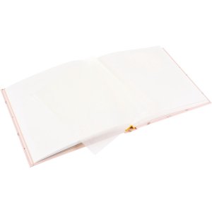 Goldbuch Photo Album Confirmation Fiducia peach 25x25 cm 58 white pages