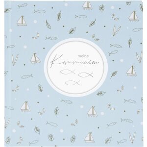 Goldbuch Communion Album Creditis pastel blue 23x25 cm 44...