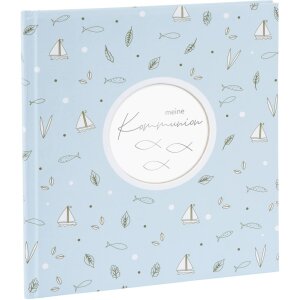 Goldbuch Communion Album Creditis pastel blue 23x25 cm 44...