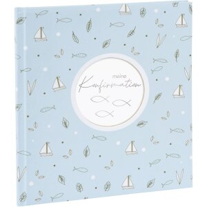 Goldbuch Confirmation Album Creditis pastel blue 23x25 cm...