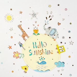 Goldbuch Baby Album hello sunshine 30x31 cm 60 white pages