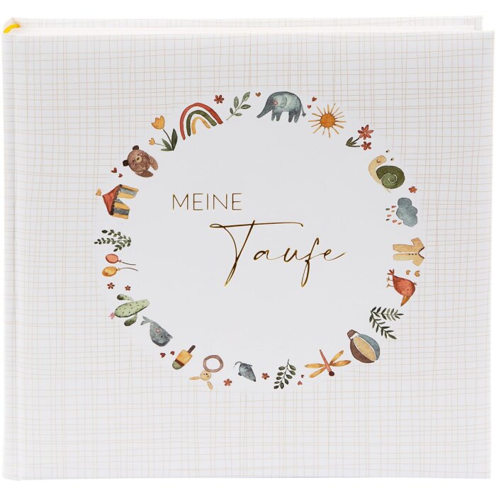 Goldbuch Christening Album HELLO Baby 25x25 cm 60 white pages