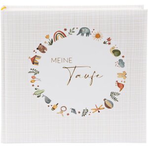 Goldbuch Christening Album HELLO Baby 25x25 cm 60 white...