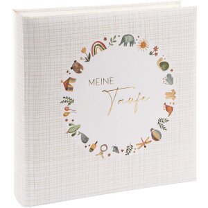 Goldbuch Christening Album HELLO Baby 25x25 cm 60 white...