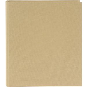 Goldbuch Linen Ring Binder Bella Vista beige 4-ring...