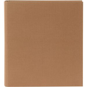 Goldbuch Linen Ring Binder Bella Vista hazelnut 4-ring...