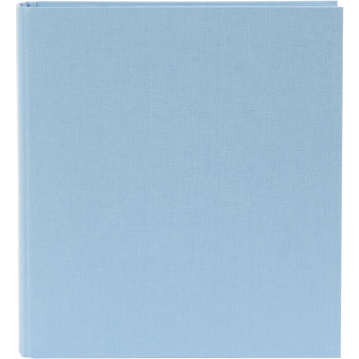 Goldbuch Linen Ring Binder Bella Vista sky blue 4-ring mechanism DIN A4