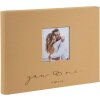 Gold Book Photo Guest Book Forever brown 29x23 cm 50 white pages