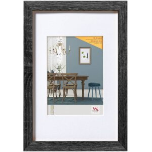 Walther Wooden Frame Fiorito 30x40 cm dark grey acrylic...