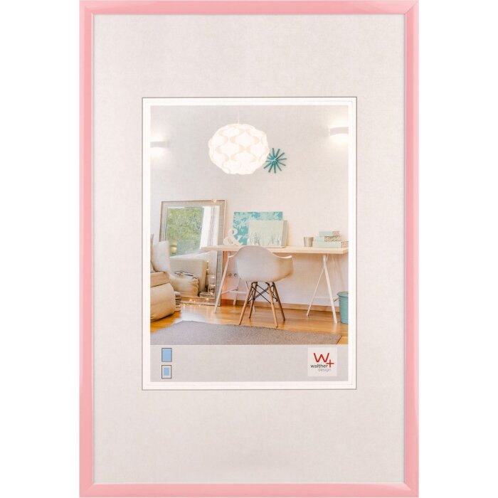 Walther Plastic Frame New Lifestyle 10x15 cm pink