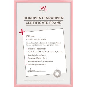 Walther Plastic Frame New Lifestyle 21x29,7 cm pink