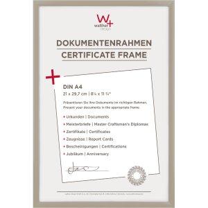 Walther Plastic Frame New Lifestyle 21x29,7 cm grey