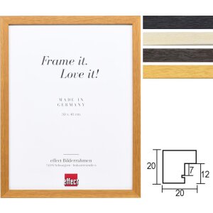 Effect solid wood frame Profile 33 Special formats and...