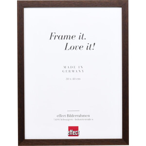 Effect solid wood frame Profile 33 Special formats and glass types